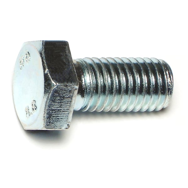Midwest Fastener Class 8.8, M12-1.75 Hex Head Cap Screw, Zinc Plated Steel, 25 mm L, 8 PK 73362 - main